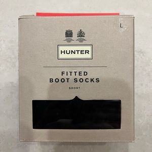 Hunter fitted boots socks short size L